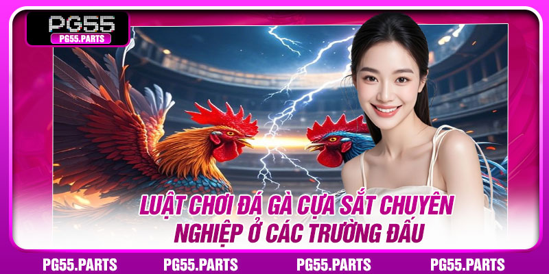 Luật chơi đá gà cựa sắt chuyên nghiệp ở các trường đấu